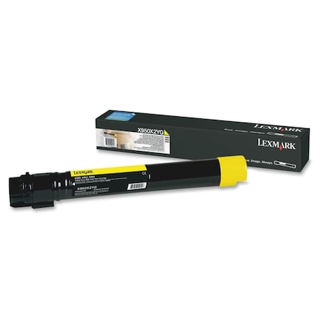 Lexmark Br X950De - 1-Hi Yld Yellow Toner LEXX950X2YG